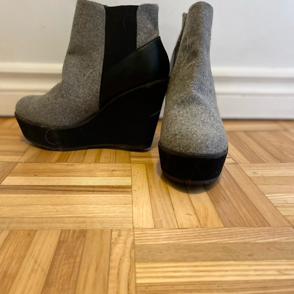 Platform booties